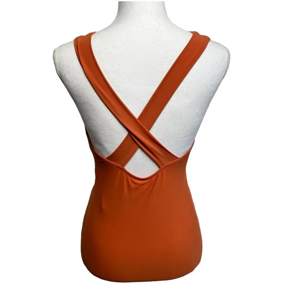 TEMPT ME ONE PIECE SEXY PLUNGE V-NECK SWIMSUIT SIZE SMALL BRAND NEW